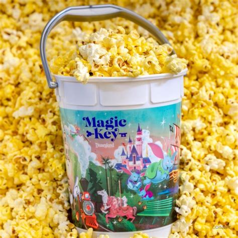 Magic key popcorn bucket